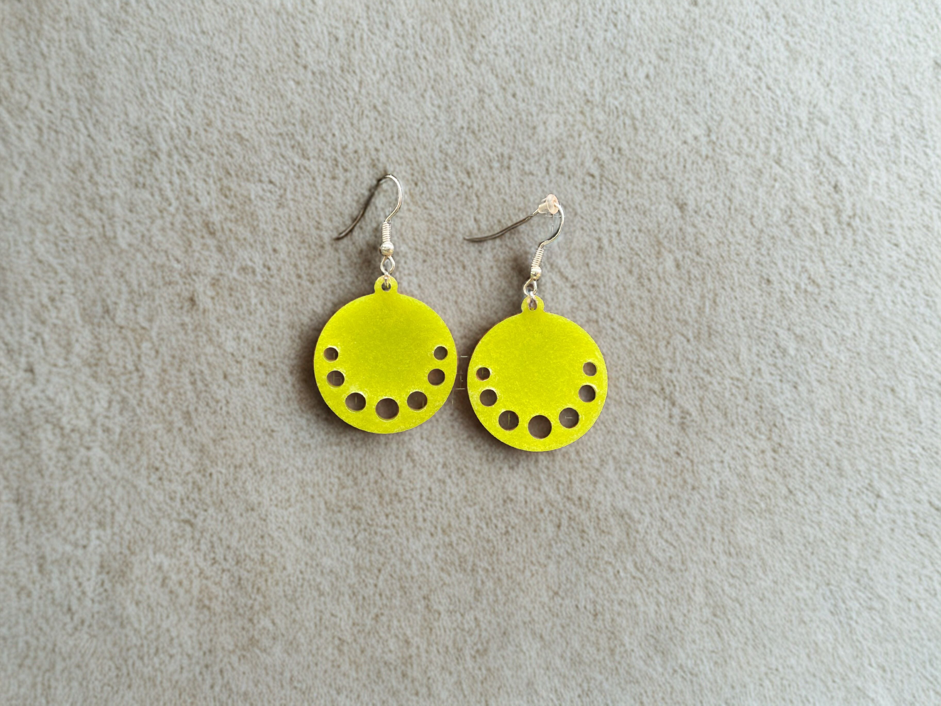 Aretes de Resina Gota Orbital